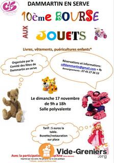 Photo de l'événement 10 eme bourse aux jouets le dimanche 17 novembre a Dammartin