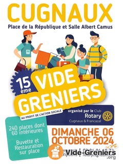 Photo de l'événement 15eme vide-greniers du rotary club de cugnaux