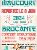 Photo 16ème brocante semi-nocturne et concert acoustique 18h30 à Maucourt