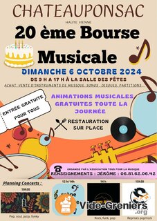 Photo de l'événement 20ème bourse musicale de chateauponsac