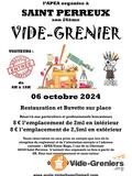 26 eme vide grenier de l'école publique de Saint Perreux