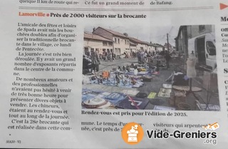 Photo de l'événement 29eme Brocante de SPADA (55)