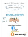 3ÈME Bourse aux jouets organisée par Gymformsanté St Julien