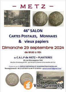 Photo de l'événement 46ème salon Cartes postales, Monnaies et vieux papiers