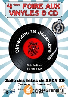 Photo de l'événement 4ème Foire aux Vinyles de Sacy (Commune de Vermenton)