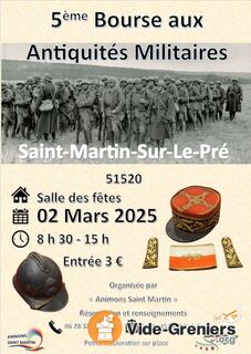 Photo de l'événement 5' édition de la Bourse aux antiquités militaires