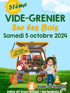 Photo de l'événement 51e vide-grenier champêtre de Sur-les-Bois