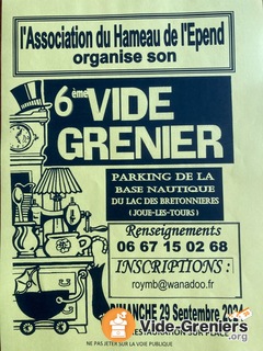 Photo de l'événement 6ème Vide Grenier de l'Epend