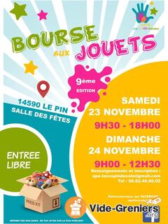 Photo de l'événement 9eme bourse aux jouets LE PIN 14