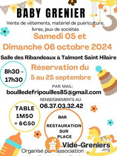 Photo de l'événement Baby Grenier Association 'Bouille de Fripouilles'