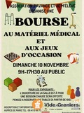 Bourse au Matériel Médical neuf (prix d'occasion), jeux etc.