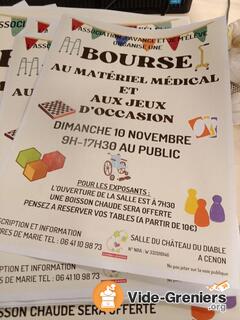 Photo de l'événement BOURSE au Matériel Médicale et aux Jeux d'Occasion