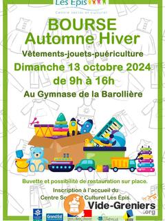 Photo de l'événement Bourse Automne Hiver, vêtements, jouets, puériculture