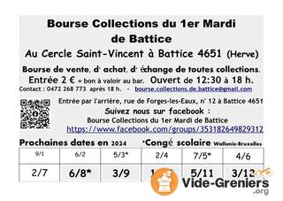 Photo de l'événement Bourse Collections du 1er Mardi de Battice.