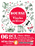 Photo Bourse disques vinyles et livres à Mûrs-Erigné