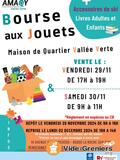 Bourse Jeux et Jouets, accessoires de ski, livres