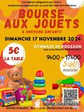 Bourse aux jouet et dressing enfants