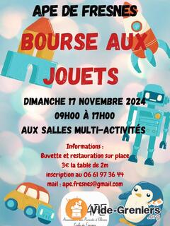 Photo de l'événement Bourse aux jouets APE FRESNES