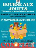 Bourse aux jouets APE Saint julien les rosiers