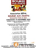 Bourse aux jouets du gepal