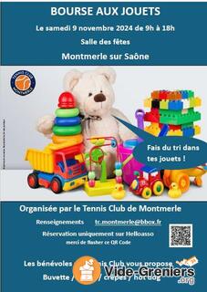 Photo de l'événement Bourse aux jouets du Tennis Club de Montmerle