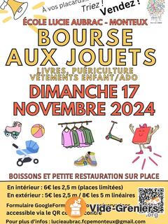 Photo de l'événement Bourse aux jouets - Ecole Lucie AUBRAC à MONTEUX