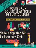 Photo Bourse aux jouets et articles de puériculture à La Tour-sur-Orb