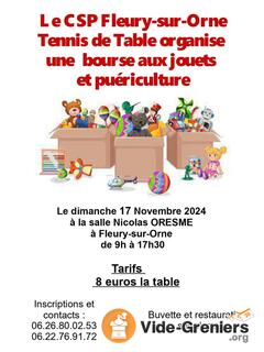 Photo de l'événement Bourse aux jouets et à la puériculture à fleury-sur-orne