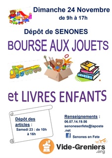 Photo de l'événement Bourse aux Jouets et Livres Enfants