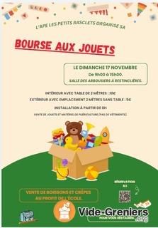 Photo de l'événement Bourse aux jouets et matériel de puériculture