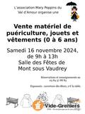 Photo Bourse aux jouets et matériels de puériculture. à Mont-sous-Vaudrey