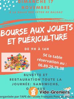 Photo de l'événement Bourse aux jouets et puériculture