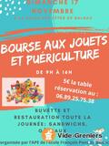 Bourse aux jouets et puériculture