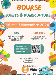 Photo de l'événement Bourse aux jouets et puériculture