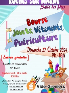 Photo de l'événement Bourse jouets et puériculture