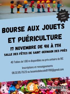 Photo de l'événement Bourse aux jouets et puériculture