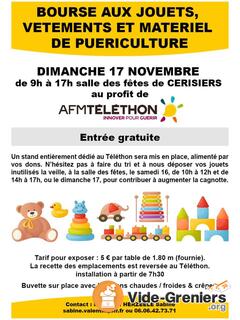 Photo de l'événement Bourse aux jouets et puériculture au profit du Téléthon