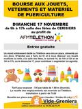 Photo Bourse aux jouets et puériculture au profit du Téléthon à Cerisiers