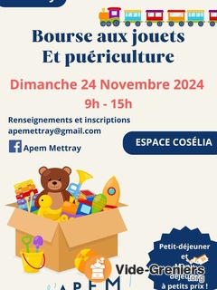 Photo de l'événement Bourse aux jouets et puériculture Mettray