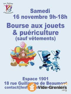 Photo de l'événement Bourse aux jouets et puériculture (pas de vêtements)