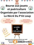 Bourse de jouets et puéricultures