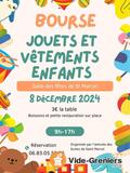 Bourse aux jouets et vetements