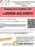 Bourse aux jouets et vêtements Boigny sur Bionne