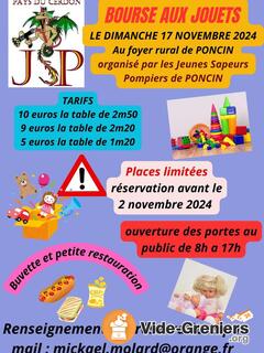 Photo de l'événement Bourse aux jouets des Jeunes Sapeurs Pompier de PONCIN