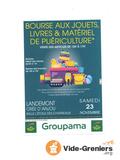 Bourse aux jouets, livres et materiel de puericulture