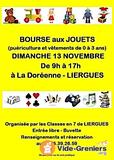 Bourse aux JOUETS (puériculture et vêtements de 0 à 3 ans)