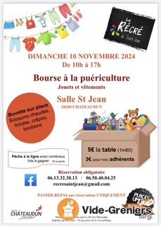 Photo de l'événement Bourse aux jouets, puéricultures et vêtements enfants