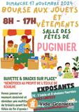 Photo Bourse aux jouets-vêtements au profit de l'école de Souilhe à Puginier