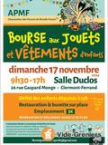 Bourse jouets vêtements enfants