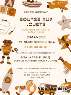 Photo de l'événement Bourse aux jouets, vêtements enfants